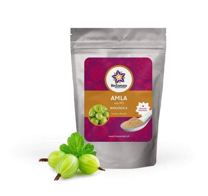 Amla biológica em pó