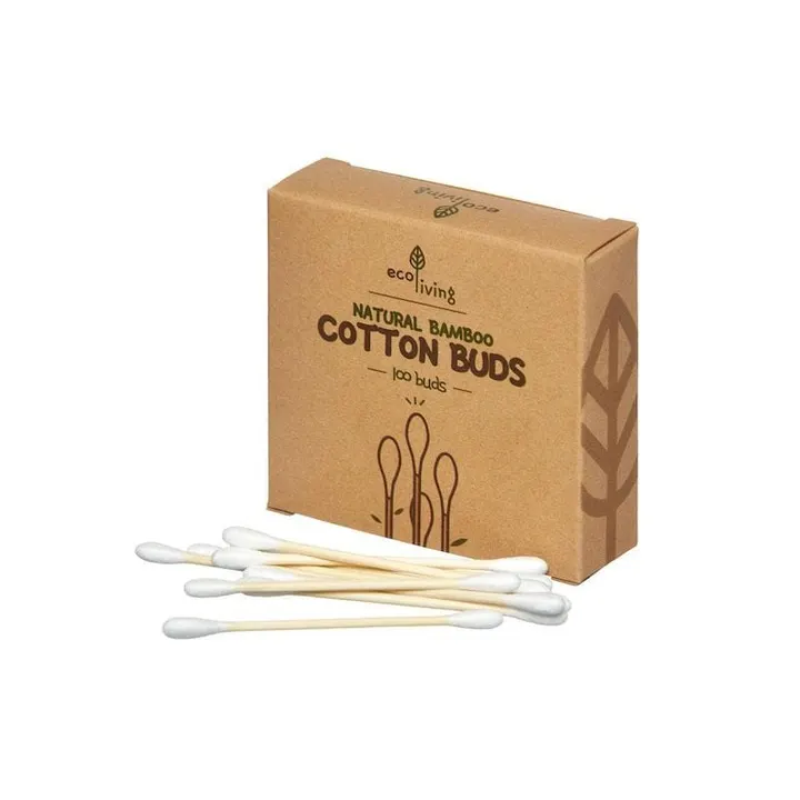 Cotonetes de Bambu 100% Biodegradáveis