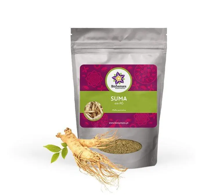 Suma biológica (Ginseng brasileiro) em pó