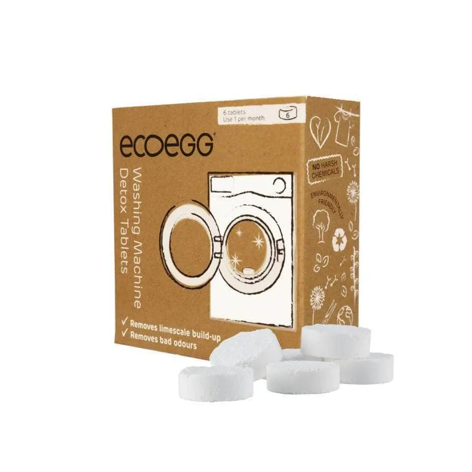 Pastilhas Detox Máquina Lavar Roupa - Ecoegg