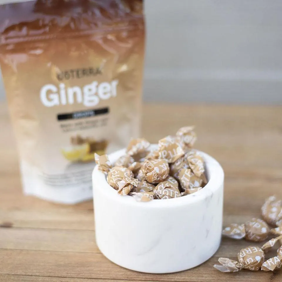 Rebuçados Gengibre e Limão (Ginger Drops)
