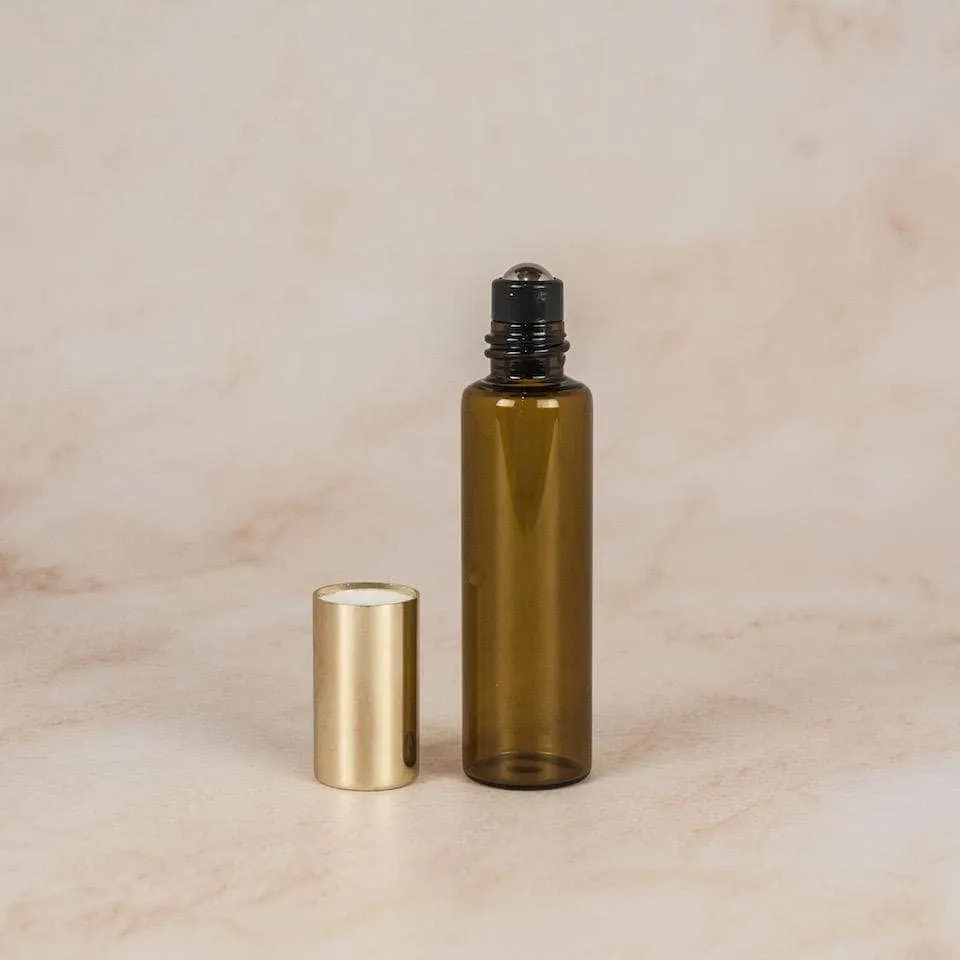 Roll-on dourado âmbar 10ml