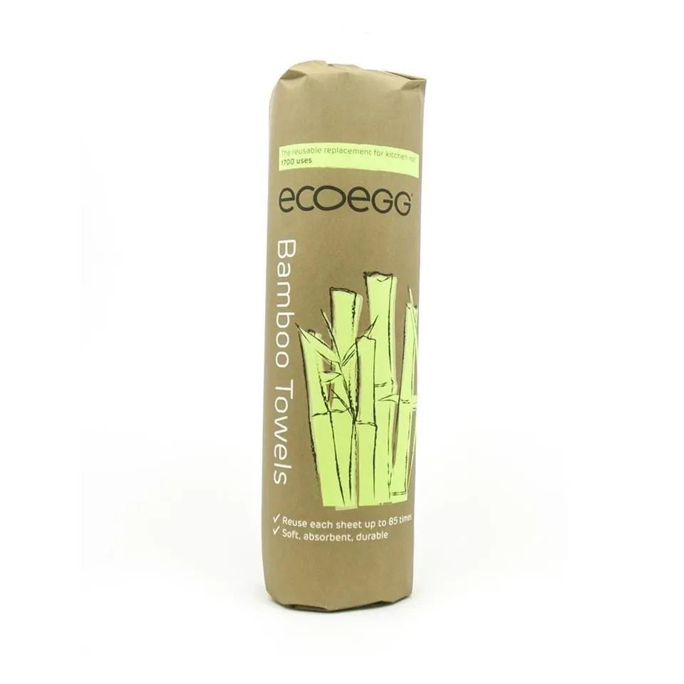 Rolo de Cozinha Reutilizável de Bambu